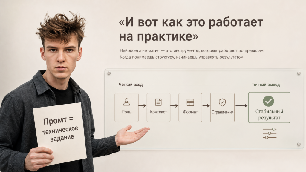 «И вот как это работает на практике»
